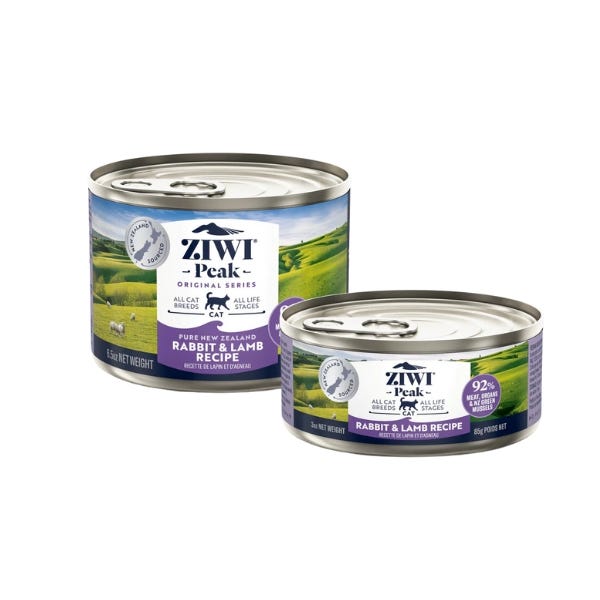 ZIWI Original Series Cat Wet Food - Rabbit & Lamb Recipe