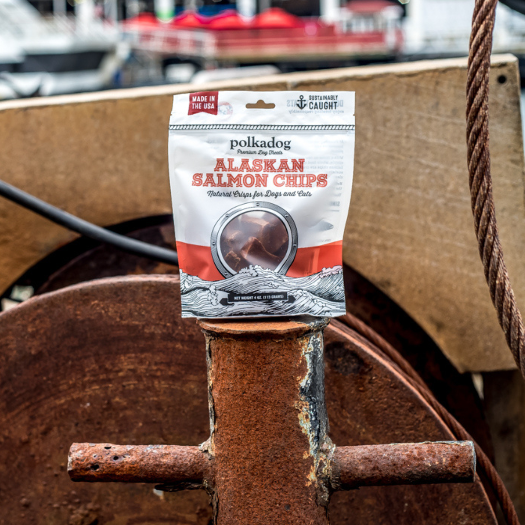 Polkadog Alaskan Salmon Chips For Dog