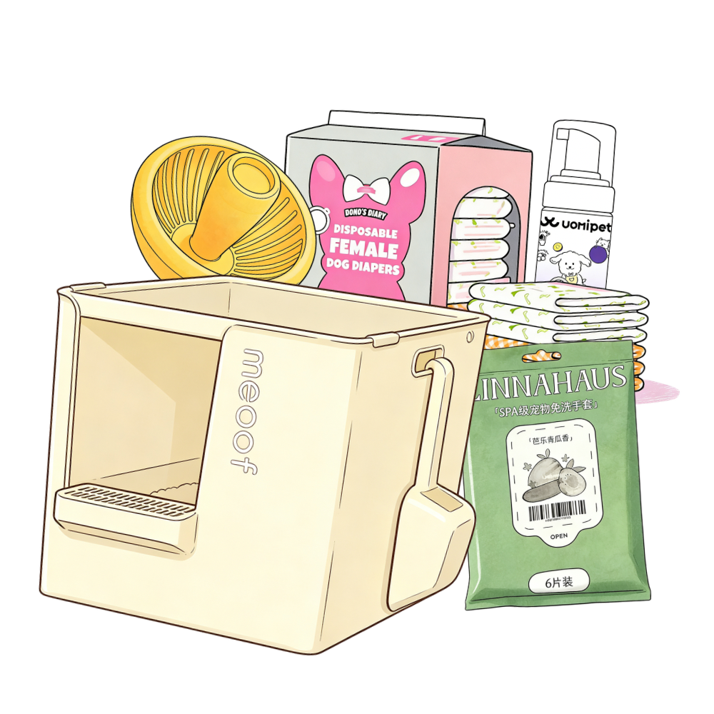 Uomipet Pet Dishwashing Mousse - Maokids Pet