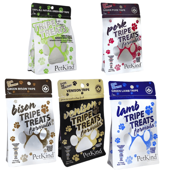 Petkind 犬猫通用风干肚类肉片 易撕开日常零食奖励给予 帮助肠道健康 多口味可选 - Maokidspet