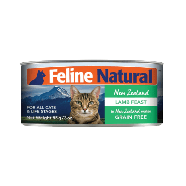 K9 Feline Natural 羊肉配方罐头 98%鲜肉配方 肉泥质地 6oz*4罐 - Maokidspet