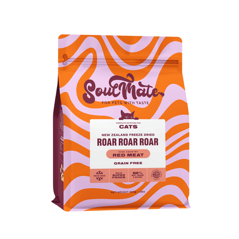 Soulmate High Country Red Meat Beef & Tuna Freeze-Dried Cat Food