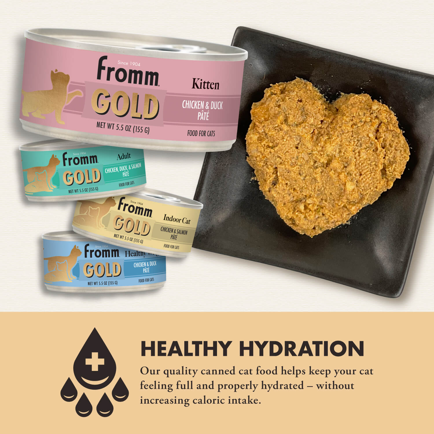 Fromm Gold Wet Kitten Food -Chicken & Duck Pate 5.5oz