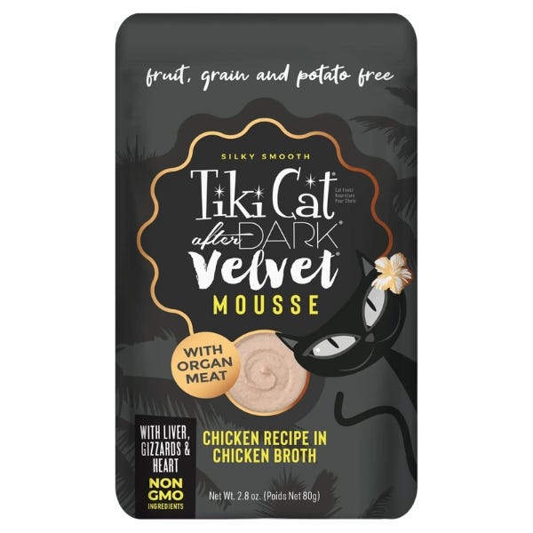 Tiki Cat After Dark Velvet Mousse - Chicken