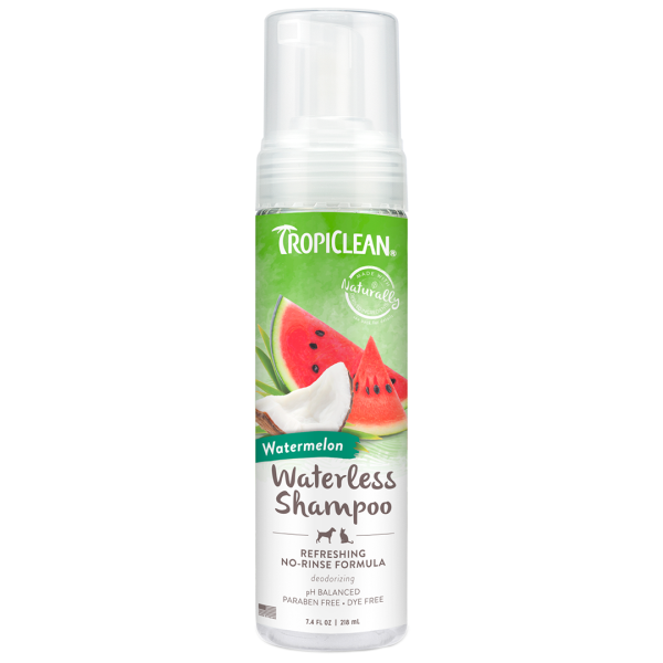 Tropiclean Watermelon Hypoallergenic Waterless Shampoo - 7.4oz