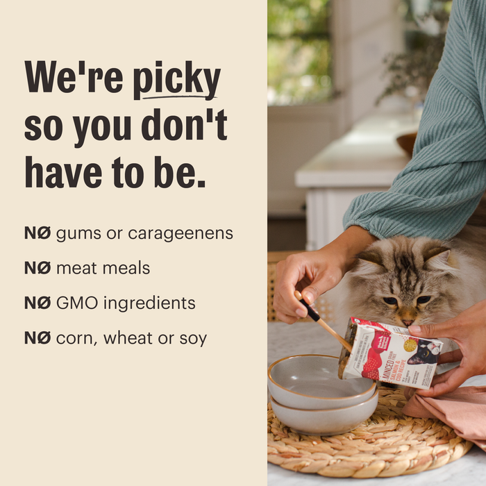 The Honest Kitchen Cat Mousse in Goat's Milk Variety 8-Pack