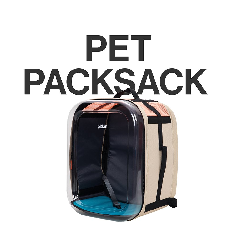 Pidan Travel Window Pet Carrier - Backpack Type