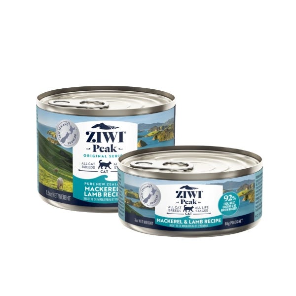 ZIWI Original Series Cat Wet Food - Mackerel & Lamb Recipe