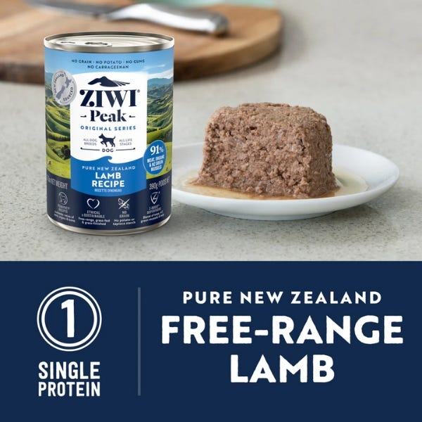 ZIWI Original Series Wet Dog Food - Lamb Recipe